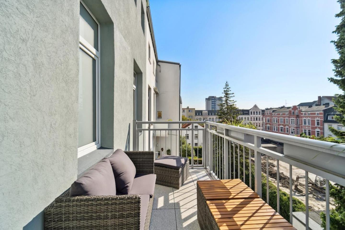 Infinity Stay Ferienapartments Rheinstrasse 威廉港 外观 照片